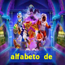 alfabeto de caligrafia bonita